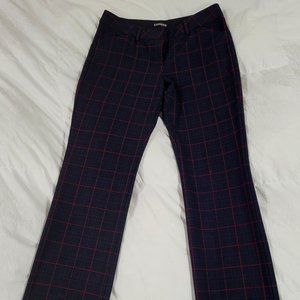 Express NWOT Editor Plaid Pants